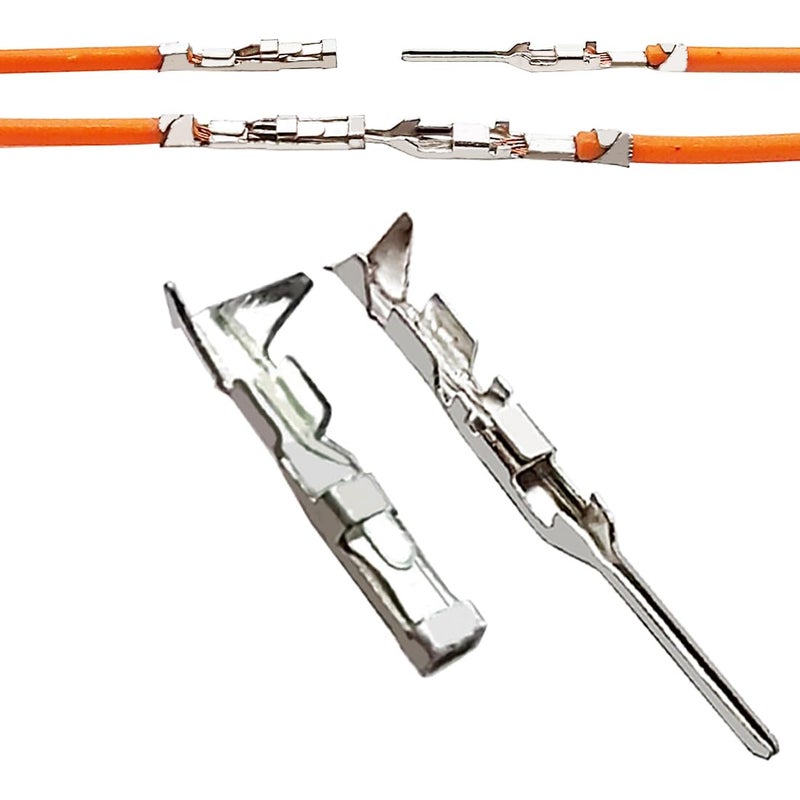 Gikfun 100 Pairs Suitable for 22AWG Cable Male and Female Pins Connector Kit fit for Housing Jumper Wire Cable DIY Kit EK8284 - Image 4